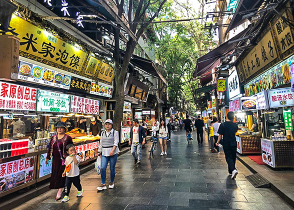 Food Street, Muslim Quarter