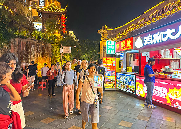 Food Street in Chonqing