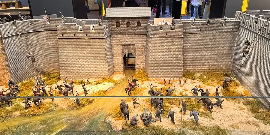 Great Wall defense model