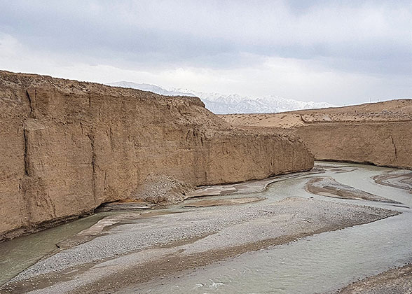 The Great Wall in the Desert