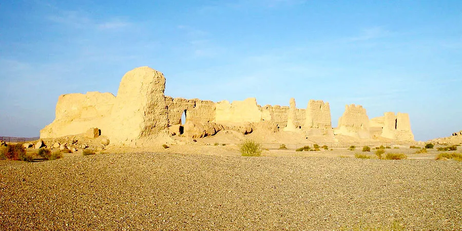 The Great Wall in the Desert