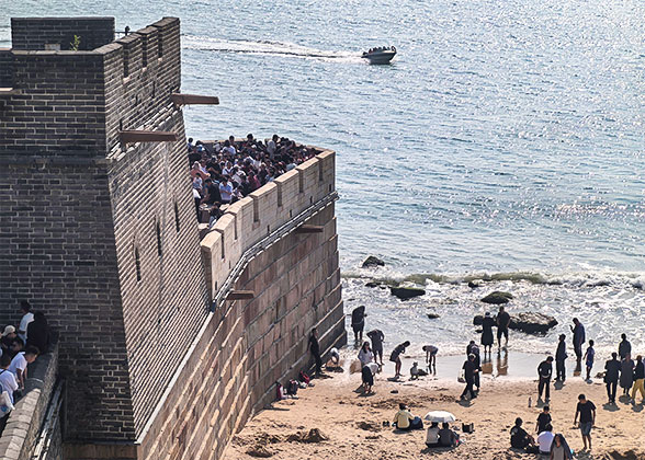 The Great Wall by the Sea