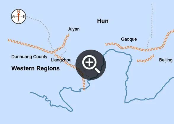 Han Dynasty Great Wall Map