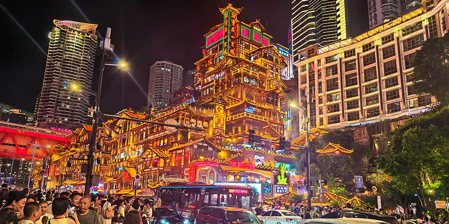 Hongya Cave, Chongqing