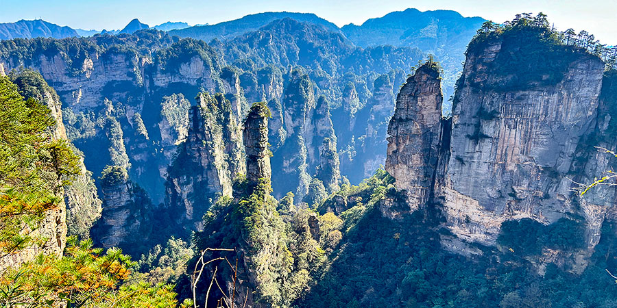 Peak Scene in Huangshi Village