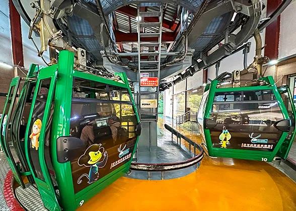 Cable Car to Huangshi Village