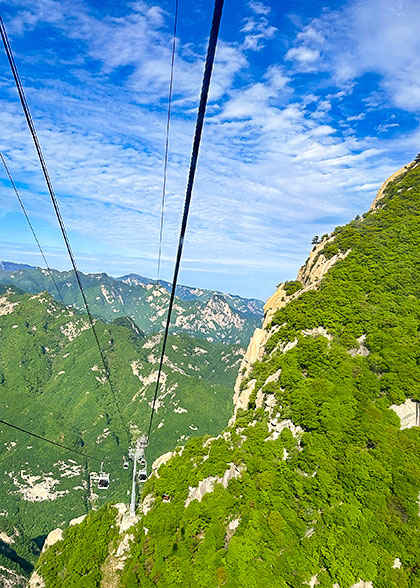 Huashan West Peak Cable Car