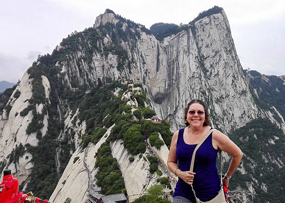 Perfect Photo Spot on Mt. Huashan