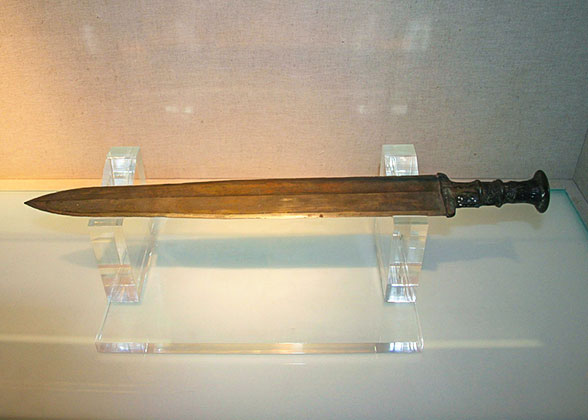 Ancient Sword in the Museum