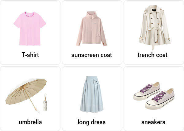 Clothes for Inner Mongolia in July
