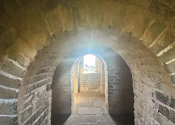 Inside the watchtower