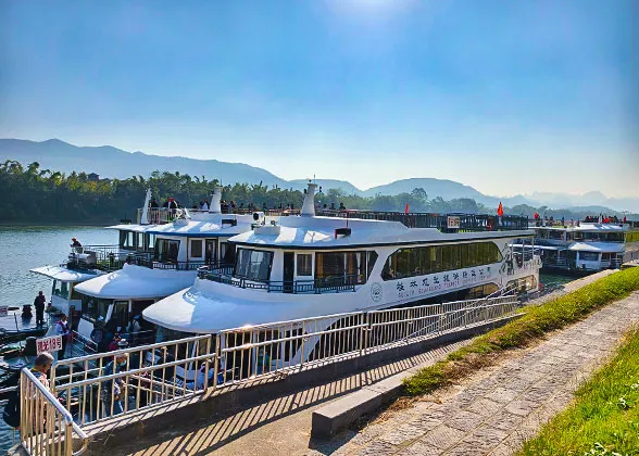 Clear Air During the River Cruise