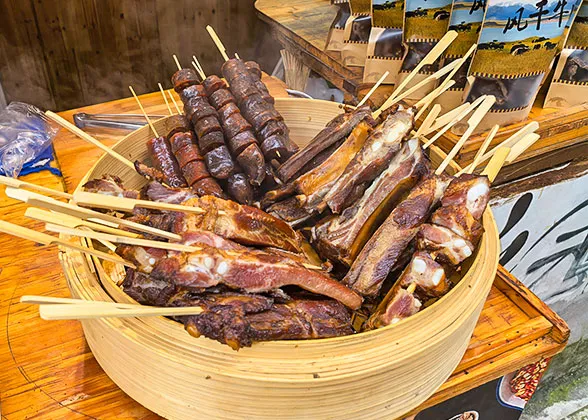 Local Snacks in Ancient Town