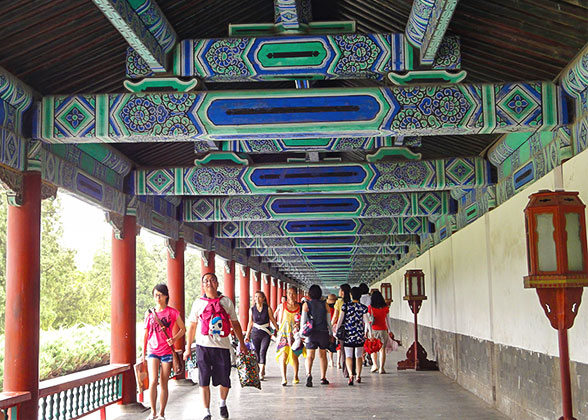 Colored Paintings of Long Corridor, Beijing Temple of Heaven