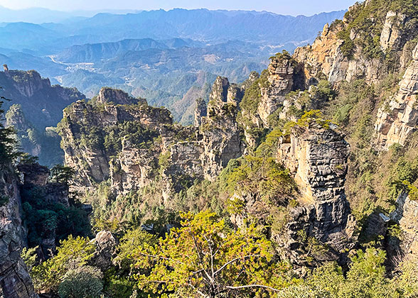 Natural Great Wall in Yangjiajie