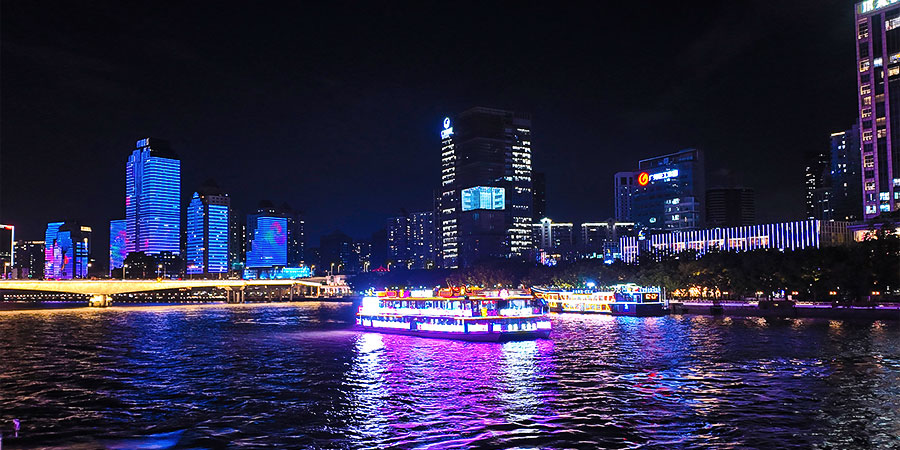 Night View of Pearl River, Guangzhou