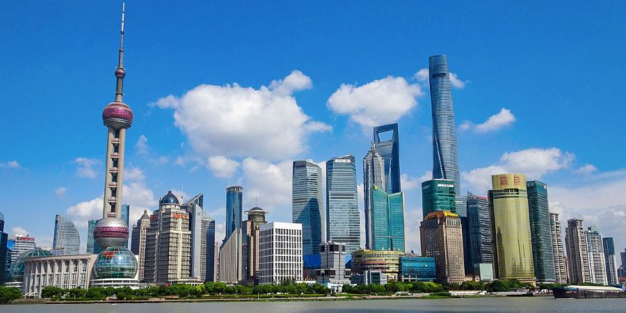 Oriental Pearl Tower in Pudong