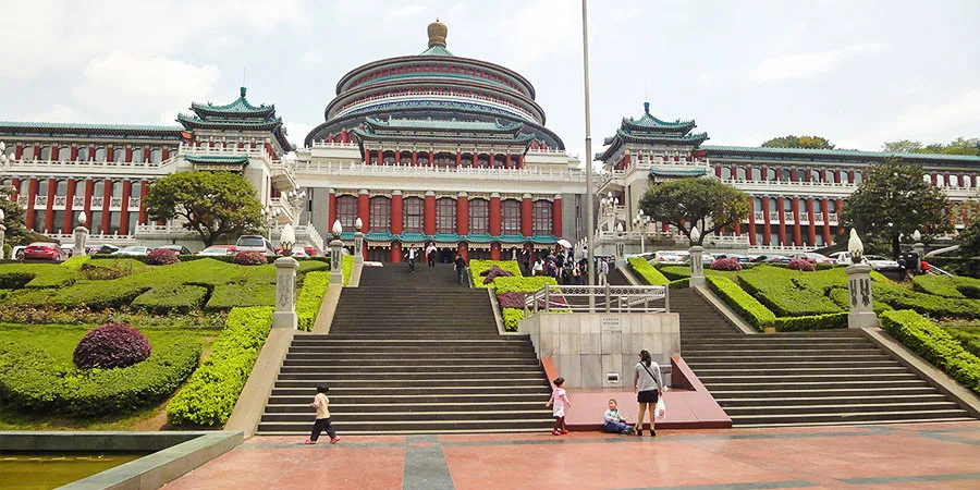 A Sunny Day at People's Assembly Hall