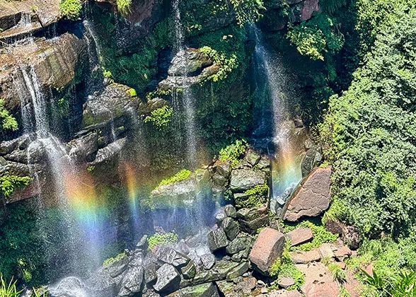 Rainfall under the Sunlight