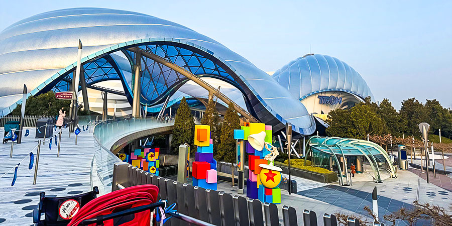 Tomorrowland in Shanghai Disneyland Park 