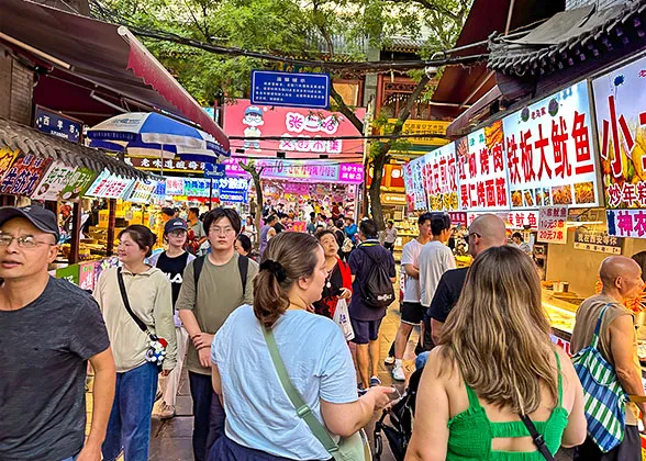 Snacks Stalls at Muslim Quarter