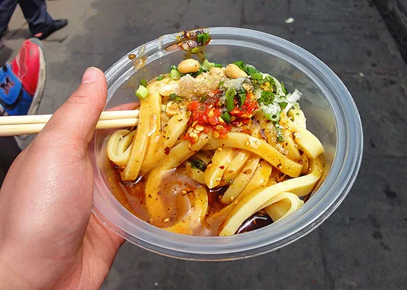 Snacks at Jiefangbei