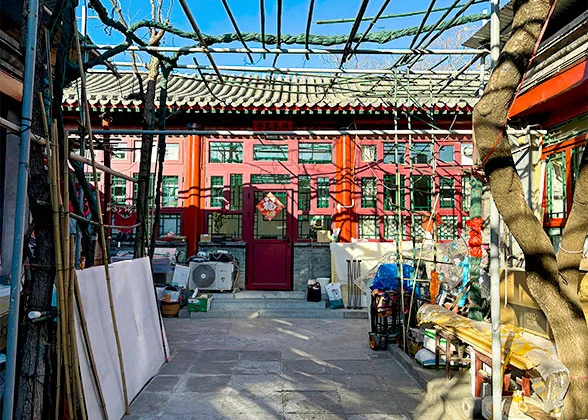 A Quadrangle Courtyard