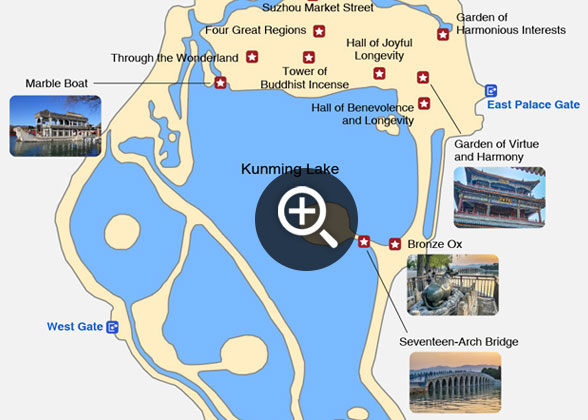 Summer Palace Map (Click to Enlarge)