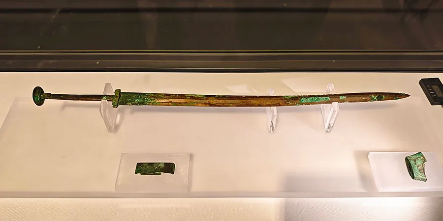Sword Unearthed from Emperor Qin's Mausoleum