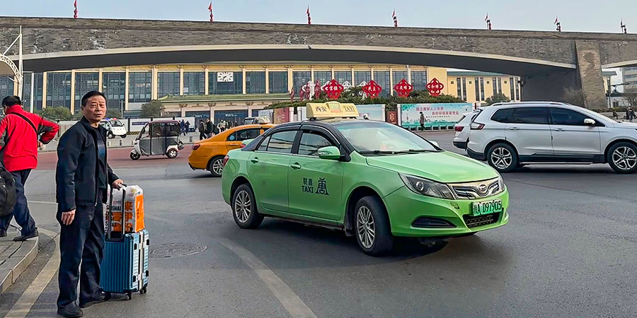 Taxi in Xi'an