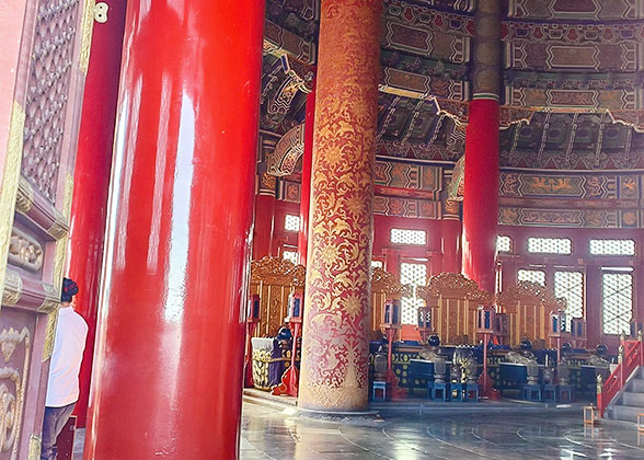 Inner Display, Hall of Prayer for Good Harvests, Temple of Heaven