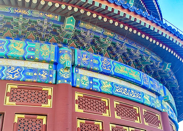 Paintings on Hall of Prayer for Good Harvests, Temple of Heaven