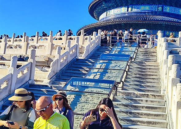 Steps Before Hall of Prayer for Good Harvests, Temple of Heaven