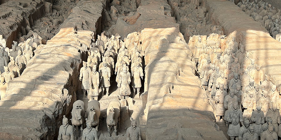 Terra-Cotta Warriors, Xian, Shaanxi