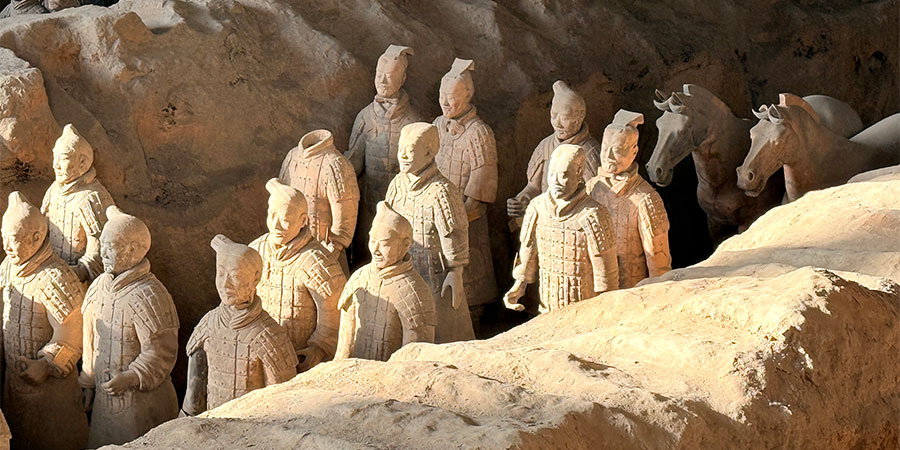 Terracotta Army Pit 1 in Xi'an