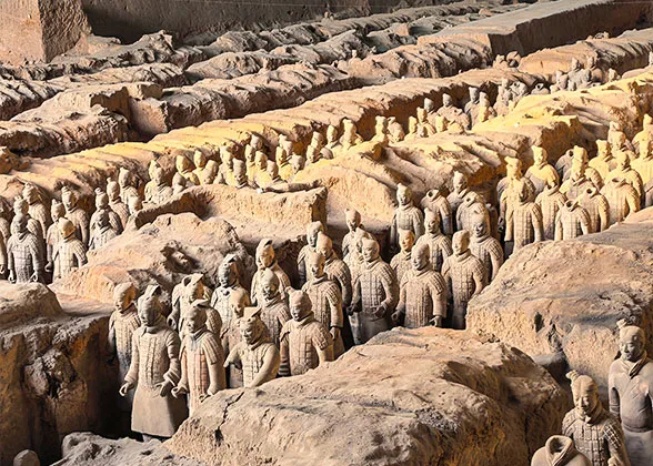 Terracotta Warriors Safeguarding the Mausoleum