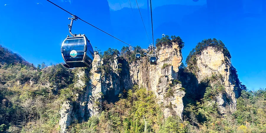 Tianzi Mountain Cableway