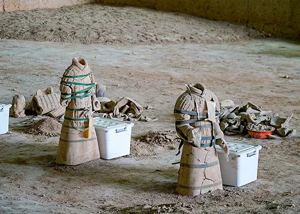 Upper Body of the Figures to Be Joined Together