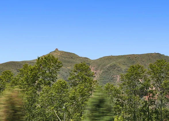 The almost vanished Great Wall ruins