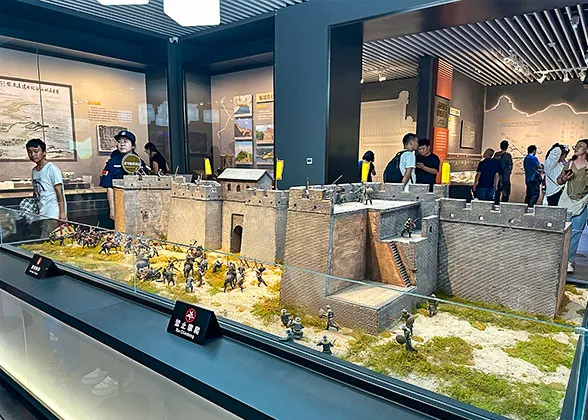 War scenes on the Great Wall