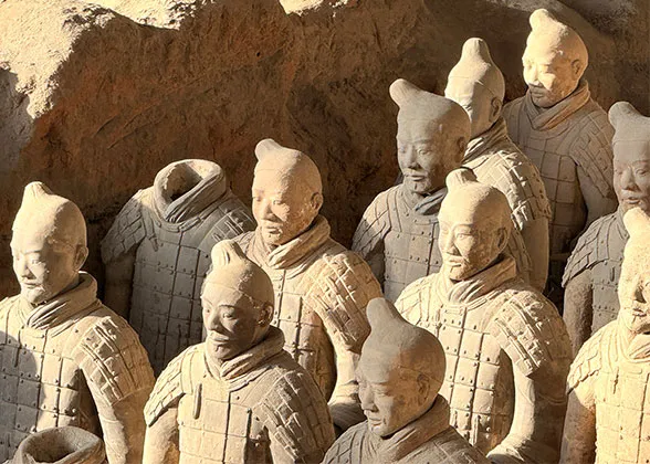 Life-like Terracotta Warriors and Horses in Pit 1