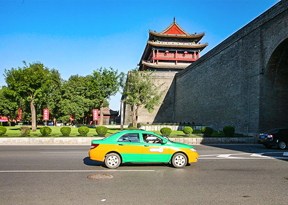 Taxi in Xi'an City
