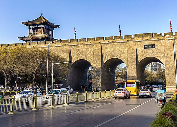 Wenchang Gate of Xi'an City Wall