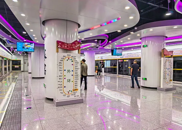 Xian Subway Station of Line 8