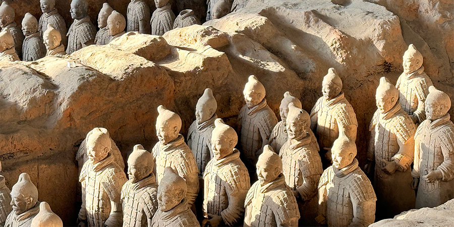 Terracotta Army Pit 1 in Xi'an
