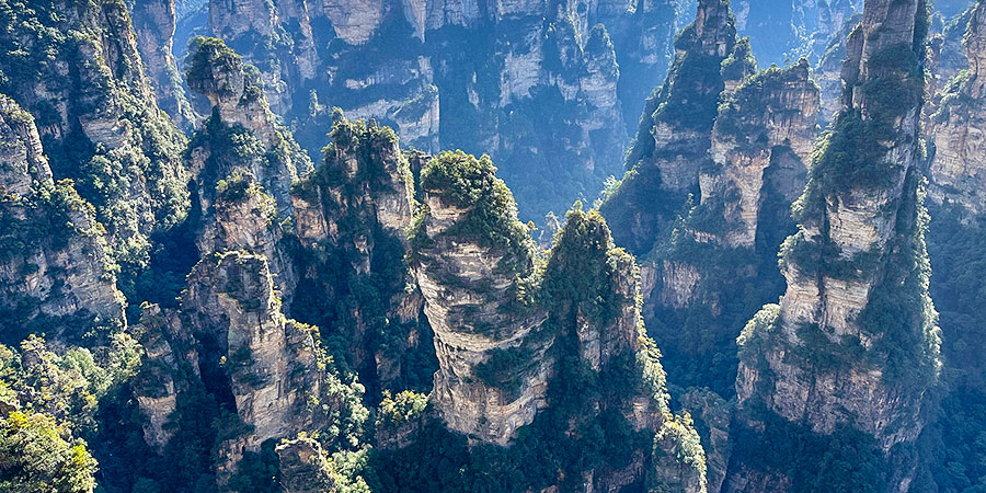 Enchanting Platform at Yuanjiajie