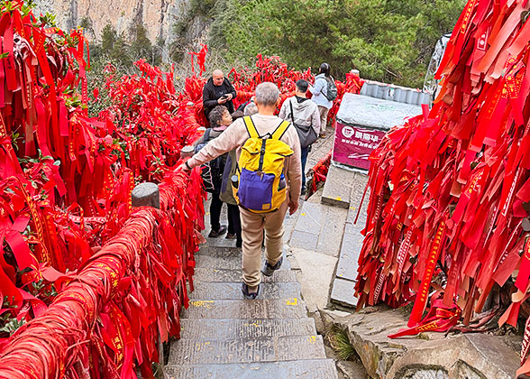 Stone Steps at Yuanjiajie