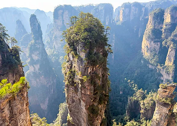 Floating Mountain in Yuanjiajie