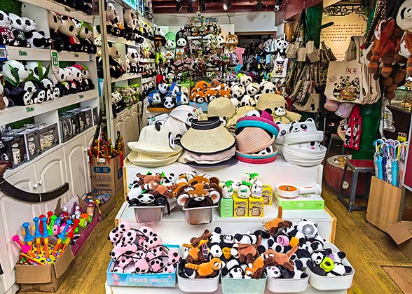 Panda-themed Store