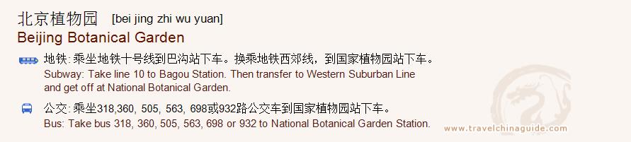 Transportation to Beijing Botanical Garden for print